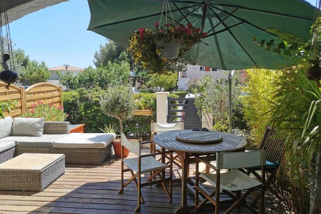 Appartamento La Terrasse Ensoleillée de Sausset - Côte Bleue Esterno foto