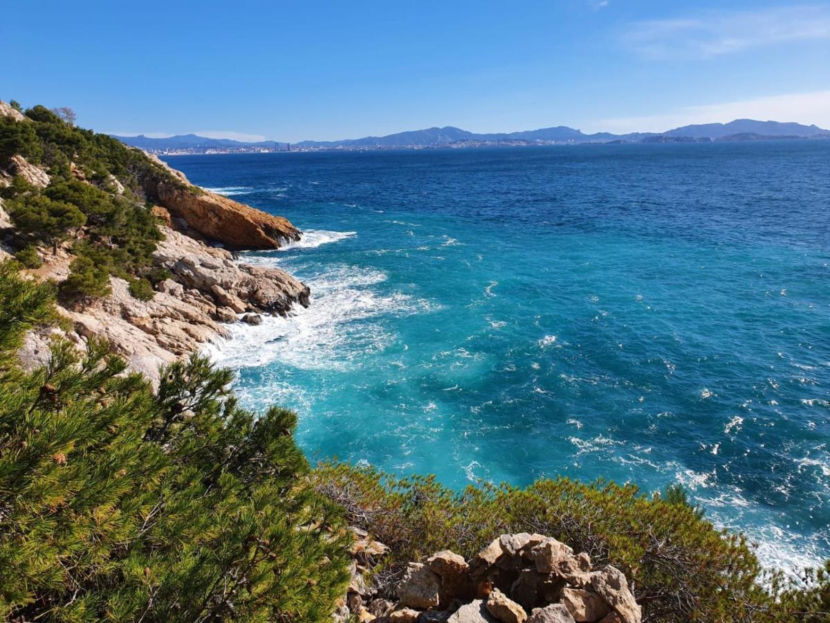 Appartamento La Terrasse Ensoleillée de Sausset - Côte Bleue Esterno foto