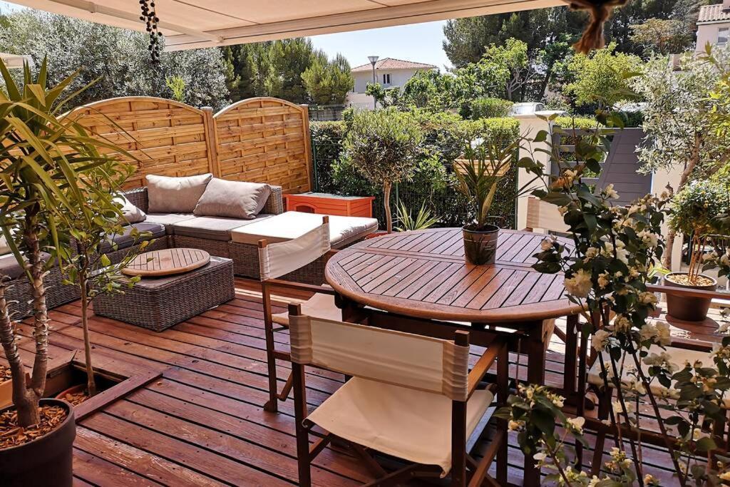 Appartamento La Terrasse Ensoleillée de Sausset - Côte Bleue Esterno foto
