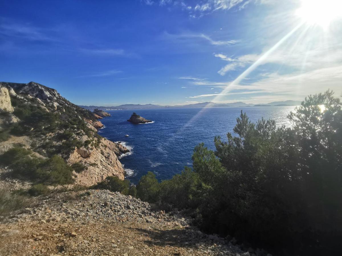 Appartamento La Terrasse Ensoleillée de Sausset - Côte Bleue Esterno foto