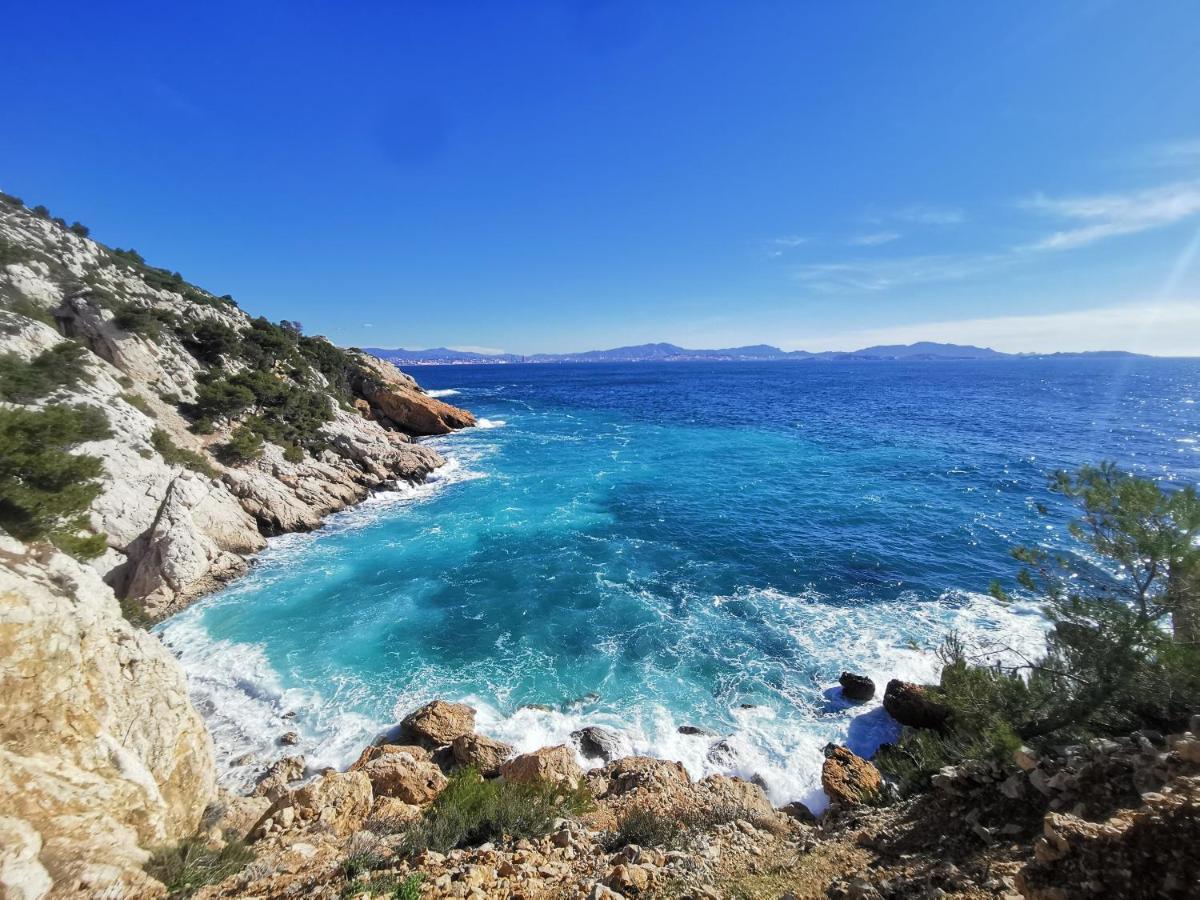 Appartamento La Terrasse Ensoleillée de Sausset - Côte Bleue Esterno foto
