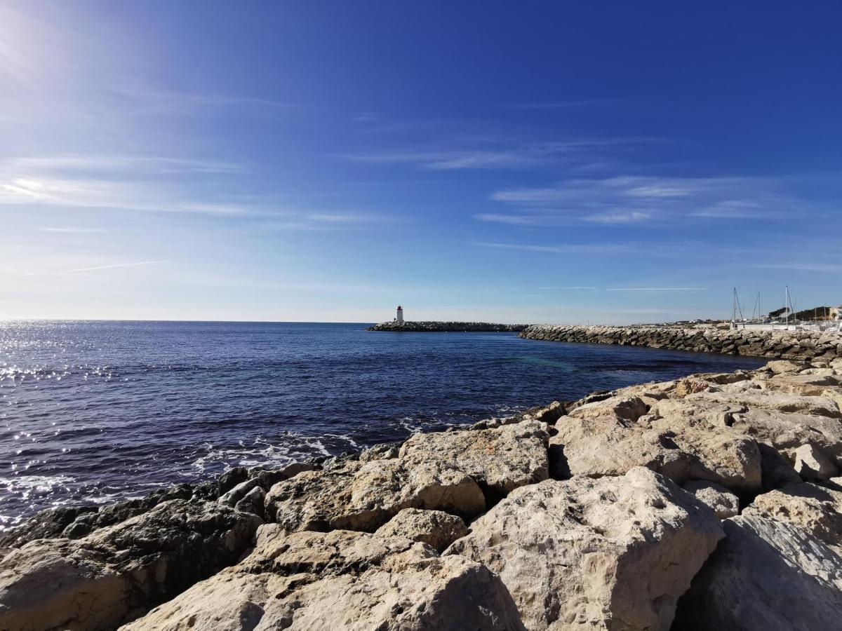 Appartamento La Terrasse Ensoleillée de Sausset - Côte Bleue Esterno foto