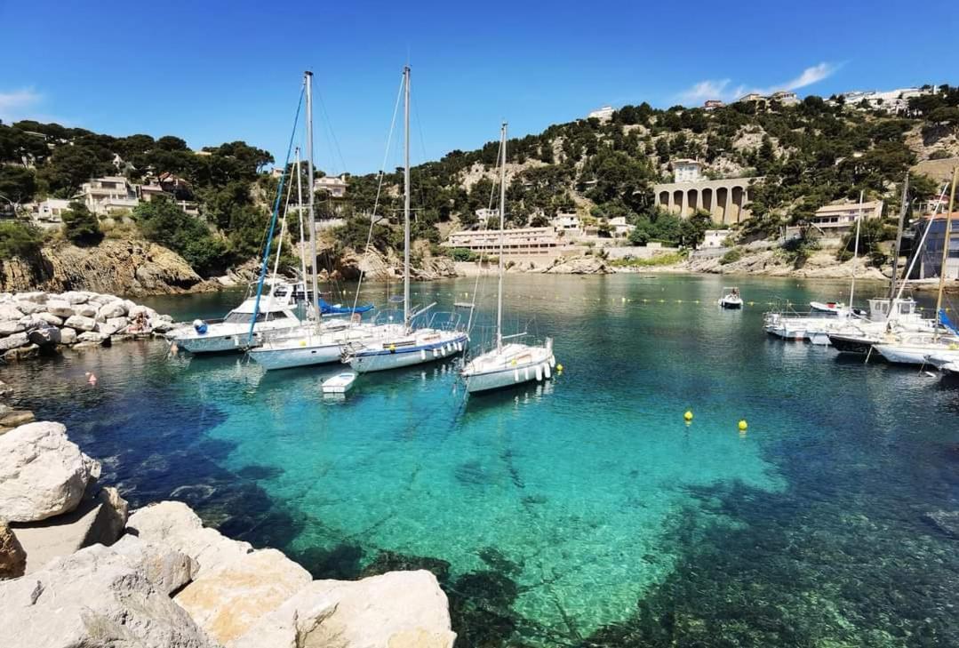 Appartamento La Terrasse Ensoleillée de Sausset - Côte Bleue Esterno foto